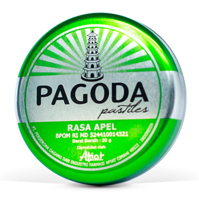 Pagoda Pastiles Apel 20gr | Gogobli