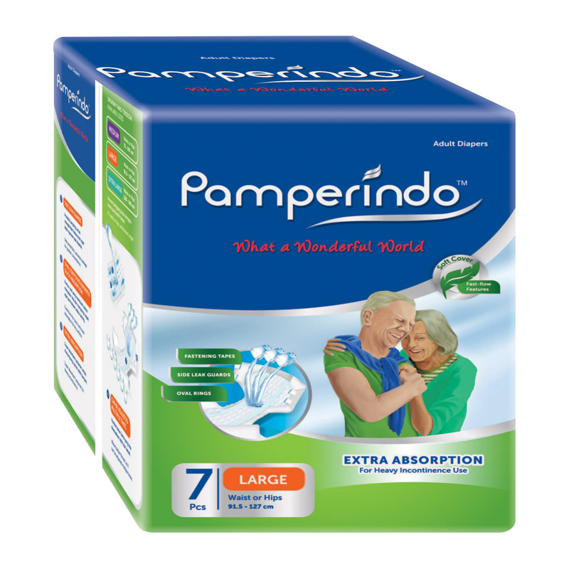 Pamperindo Popok Dewasa L 7pcs | Gogobli
