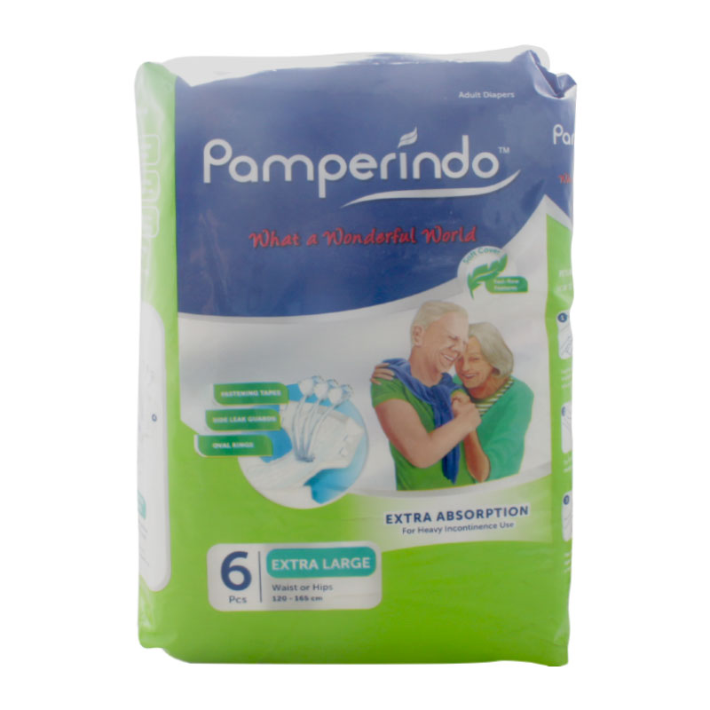 Pamperindo Popok Dewasa XL 6pcs | Gogobli