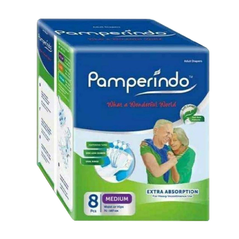Pamperindo Popok Dewasa M 8pcs | Gogobli