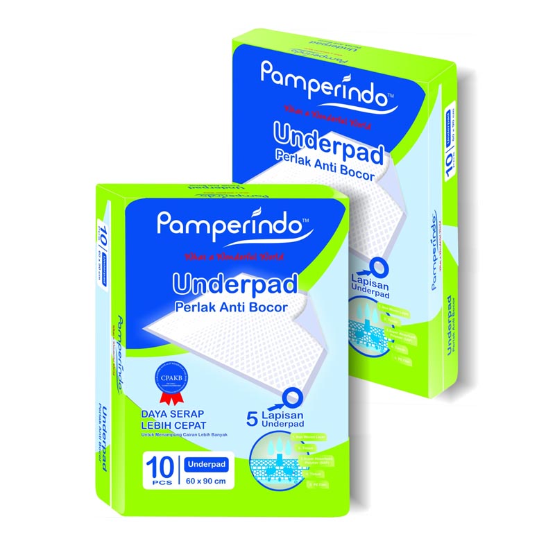 Pamperindo Underpad 60x90cm 10pcs | Gogobli