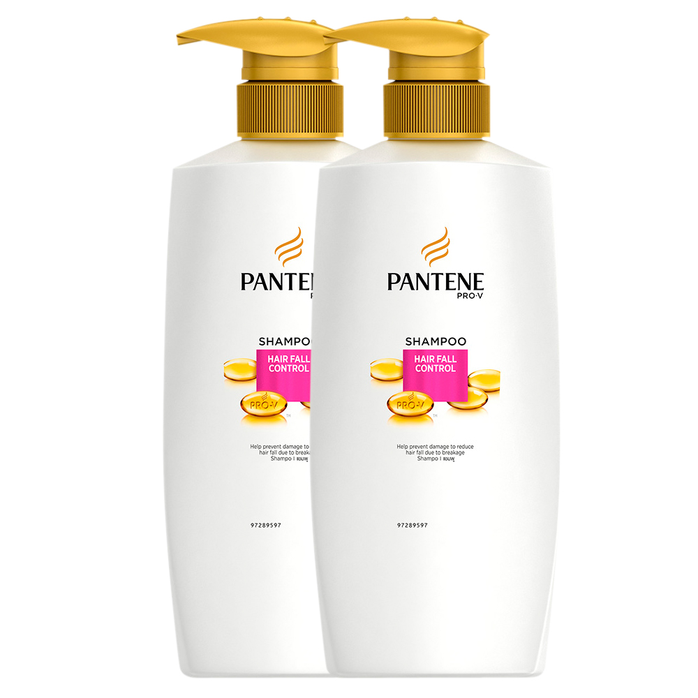 Pantene Shampoo Hair Fall Control 480ml - Paket isi 2 Gogobli