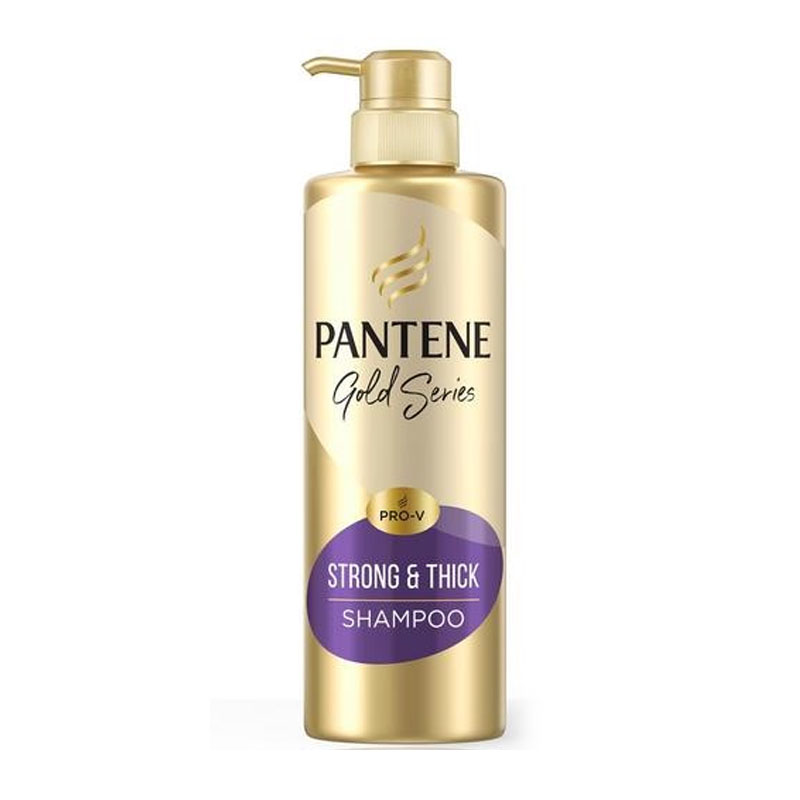Pantene Gold Series Strong And Thick Shampoo 450ml | Gogobli