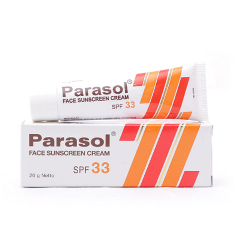 Parasol Face Sunscreen Cream SPF 33 20gr | Gogobli
