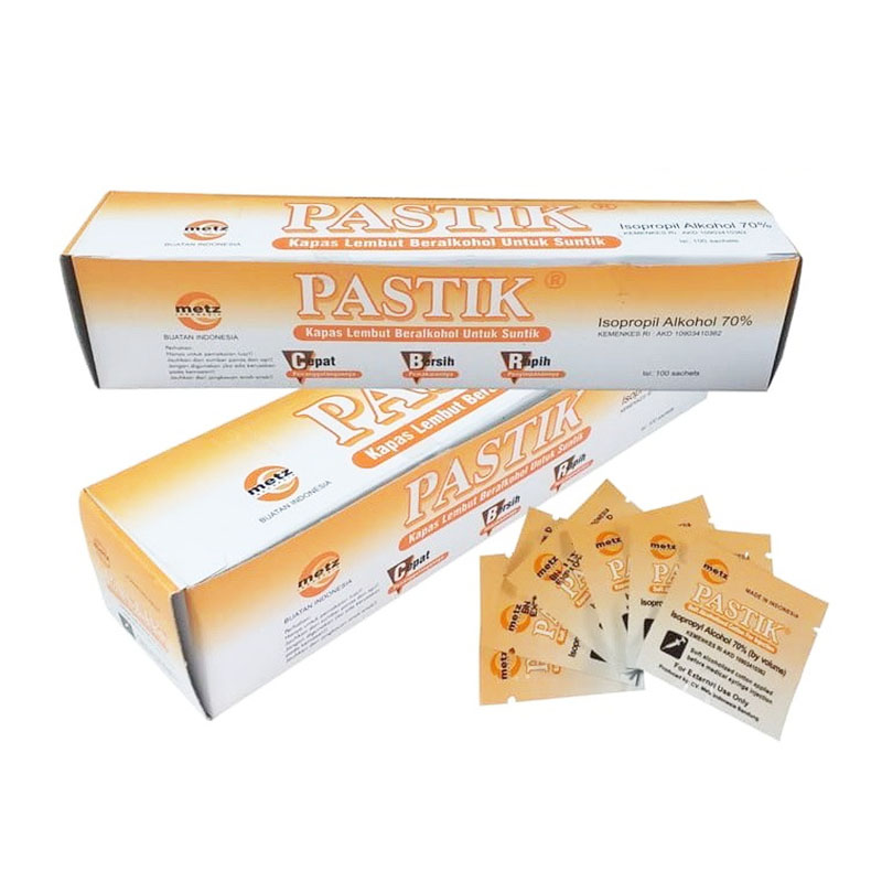 Pastik Alcohol Swab 100s | Gogobli