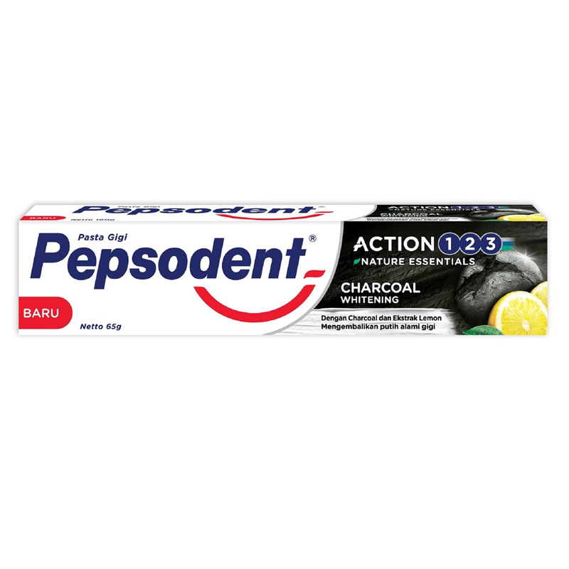 Pepsodent Action 123 Charcoal 65gr | Gogobli