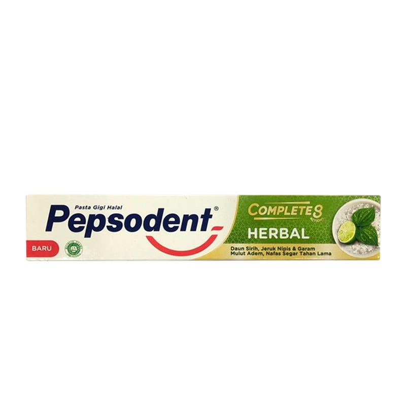 Pepsodent Complete 8 Herbal 75gr | Gogobli