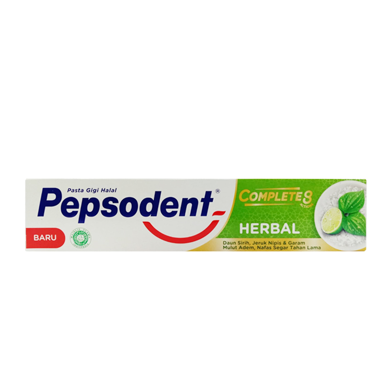 Pepsodent Complete 8 Action Herbal 190gr | Gogobli