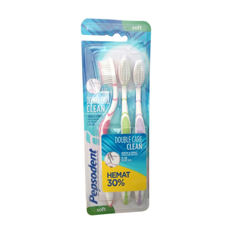Pepsodent TB Double Care Clean MP3RL 3pcs | Gogobli