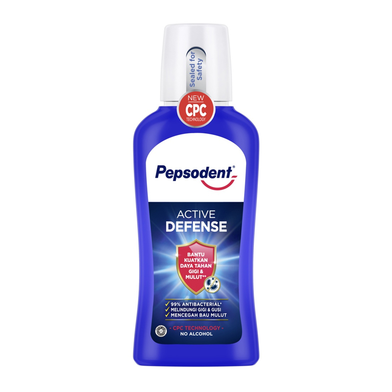 Pepsodent Mouthwash Active Defense 150ml | Gogobli