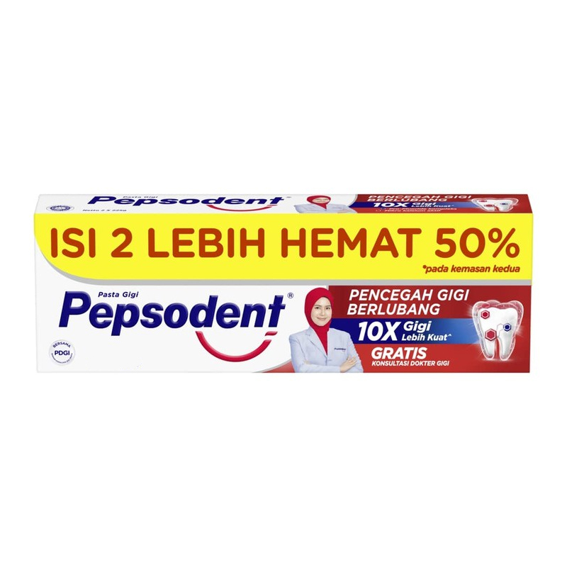 Pepsodent White Value Pack (2x190gr) | Gogobli