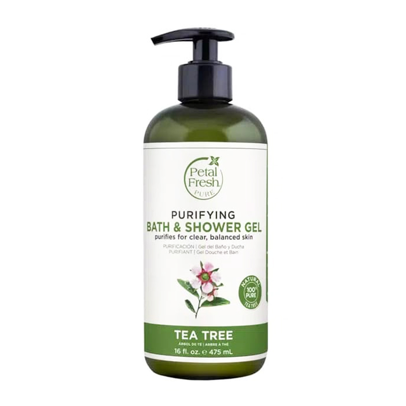 Petal Fresh Pure Bath And Shower Gel Tea Tree 475ml | Gogobli