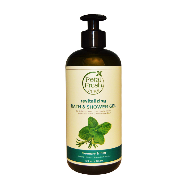 Petal Fresh Pure Bath And Shower Rosemary And Mint 475ml | Gogobli