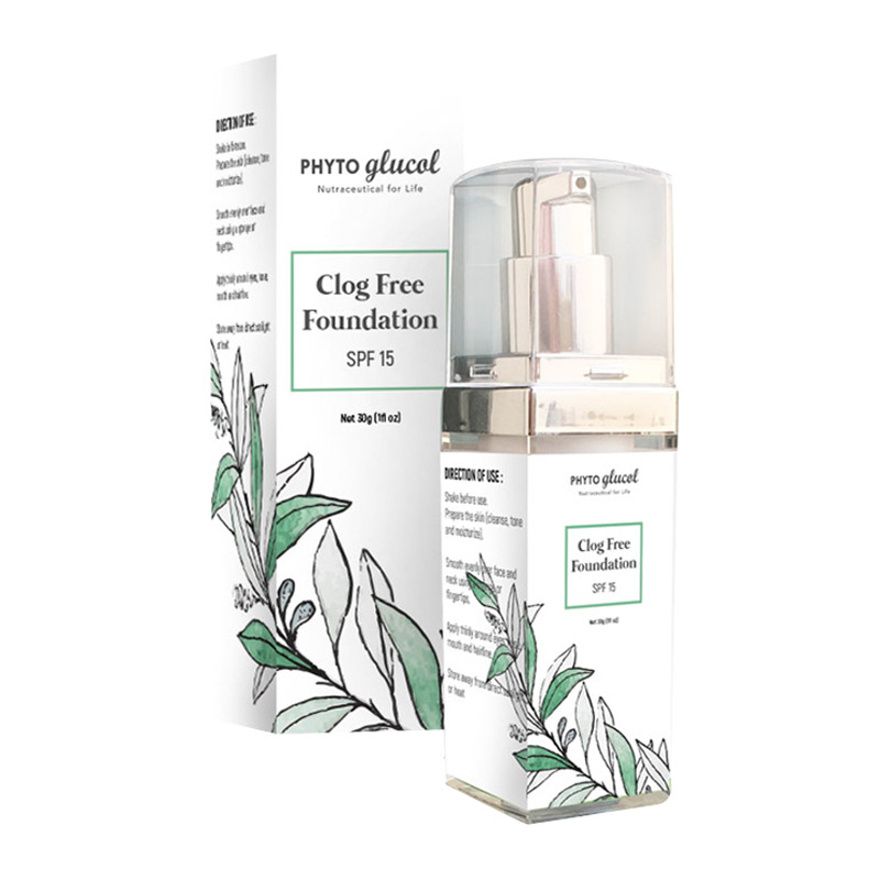 Phyto Glucol Clog Free Foundation SPF 15 30gr | Gogobli