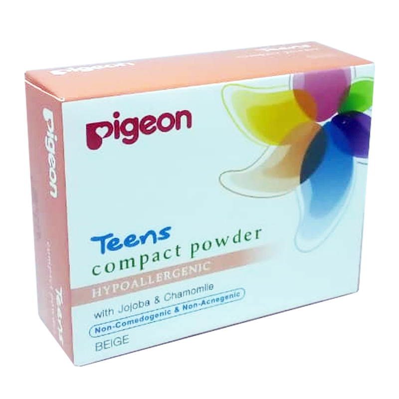 Pigeon Compact Powder Hypoallergenic Beige 20gr Promo Gogobli