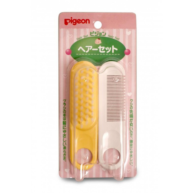 Pigeon Comb And Hair Brush Set Import | Gogobli