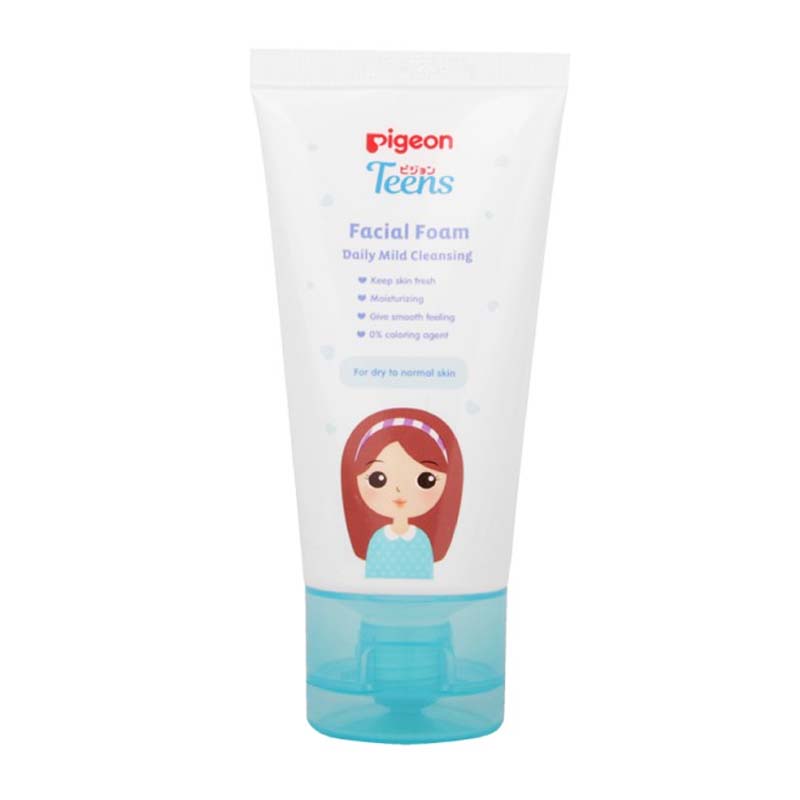 Pigeon Teens Facial Foam Daily Mild Cleansing 40ml | Gogobli