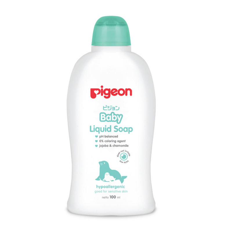 Pigeon Baby Liquid Soap Jojoba And Chamomile Hypoallergenic 100ml | Gogobli