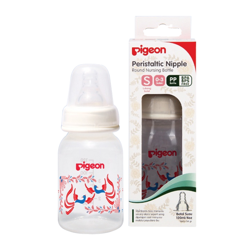 Pigeon Botol PP RP Silicone Nipple Type S Batik Phoenix 120ml | Gogobli