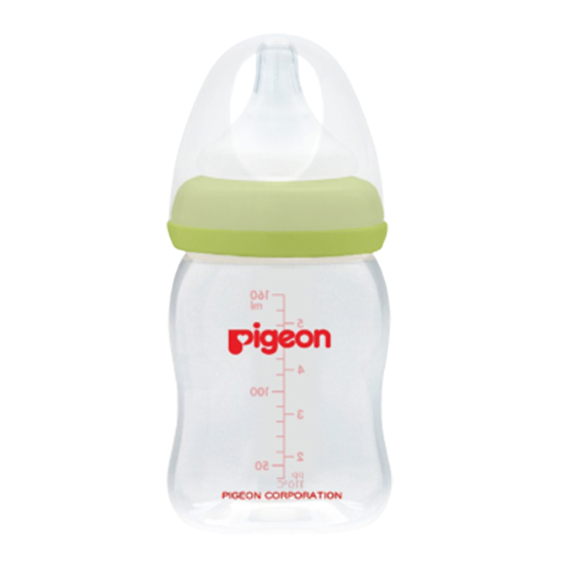 Pigeon Botol Susu PP Wide Neck Green 160ml | Gogobli