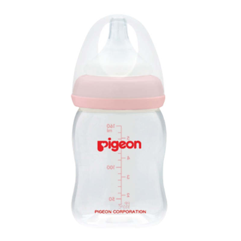 Pigeon Botol Susu PP Wide Neck Pink 160ml | Gogobli