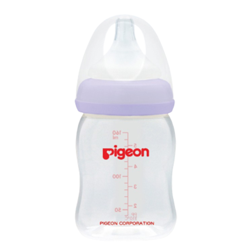 Pigeon Botol Susu PP Wide Neck Purple 160ml | Gogobli