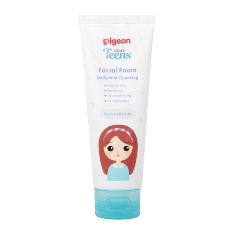 Pigeon Teens Facial Foam Daily Mild Cleansing 100ml | Gogobli