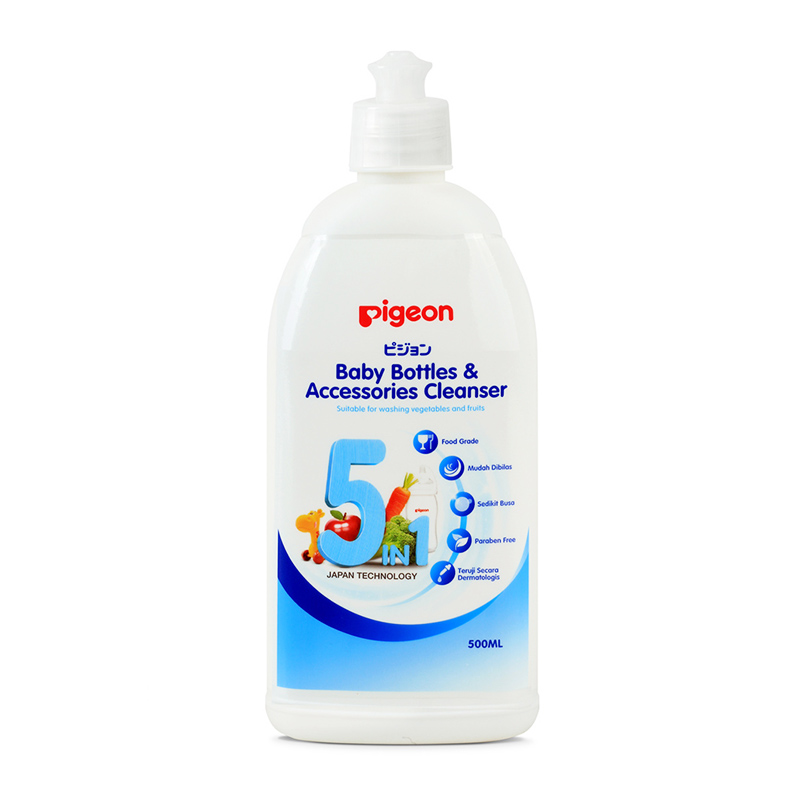 Pigeon Liquid Baby Bottles And Accessories Cleanser Basic Bottle 500ml | Gogobli
