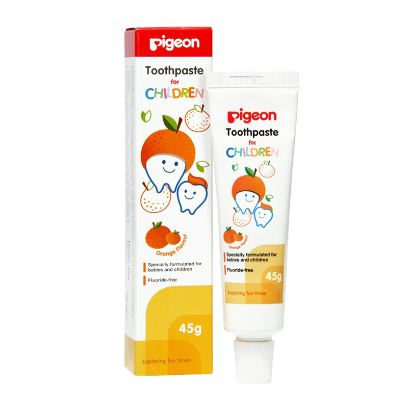 Pigeon Toothpaste For Children Orange 45gr | Gogobli
