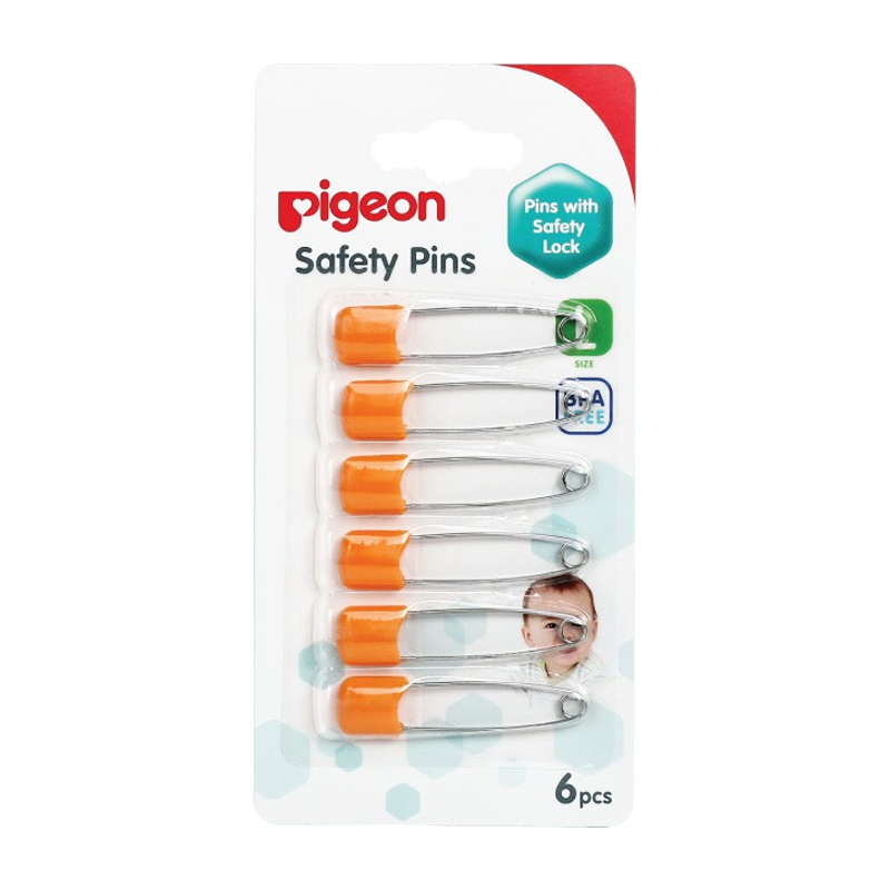 Pigeon Safety Pins Size L 6s | Gogobli