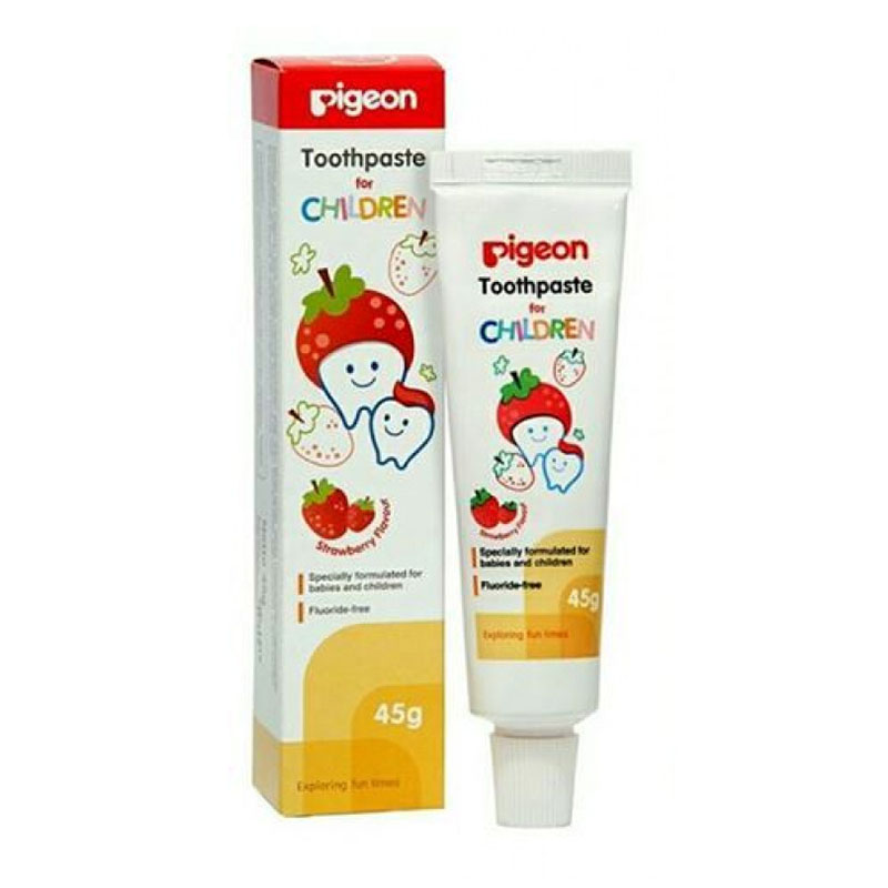 Pigeon Toothpaste For Children Strawberry 45gr | Gogobli