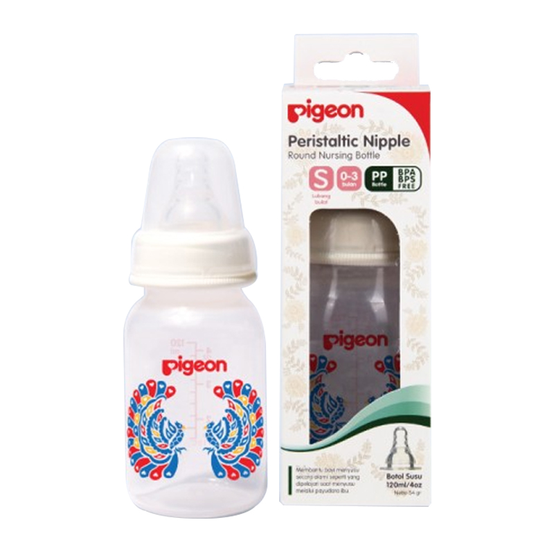 Pigeon Botol PP RP Silicone Nipple Type S Batik Gurdo 120ml | Gogobli
