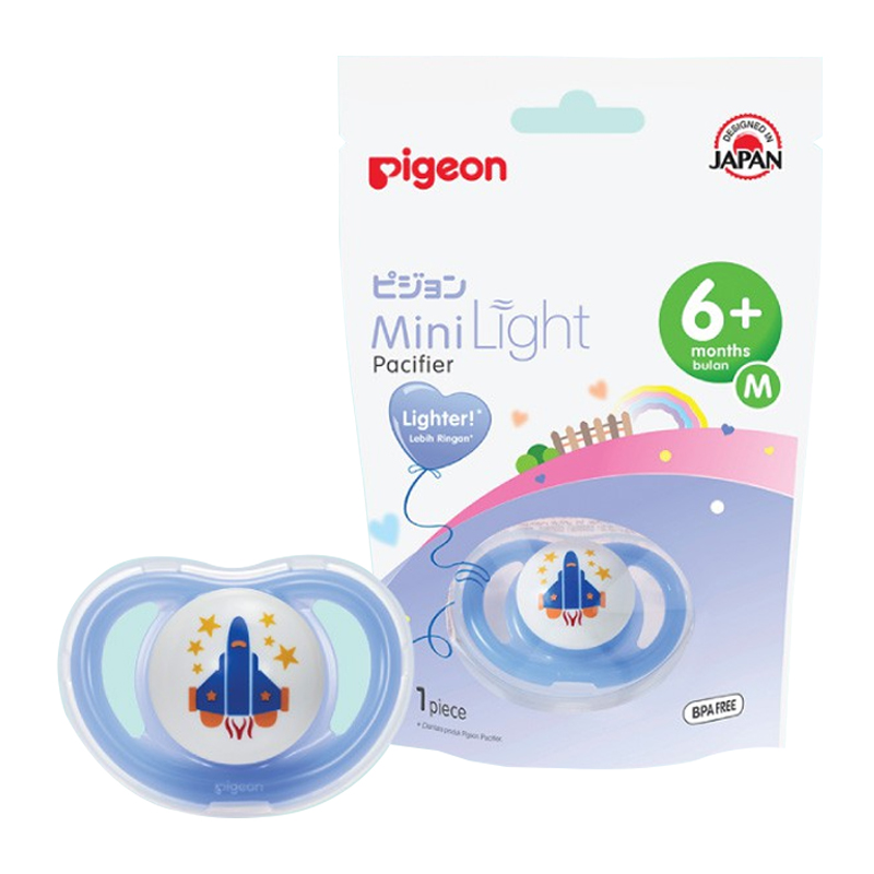 Pigeon Minilight Pacifier M Size Boy | Gogobli