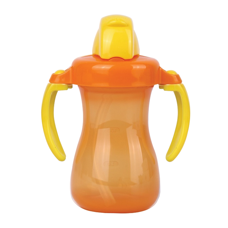 Pigeon Petite Straw Bottle Orange | Gogobli