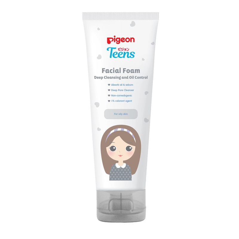Pigeon Teens Facial Foam Deep Cleansing And Oil Control 40ml | Gogobli