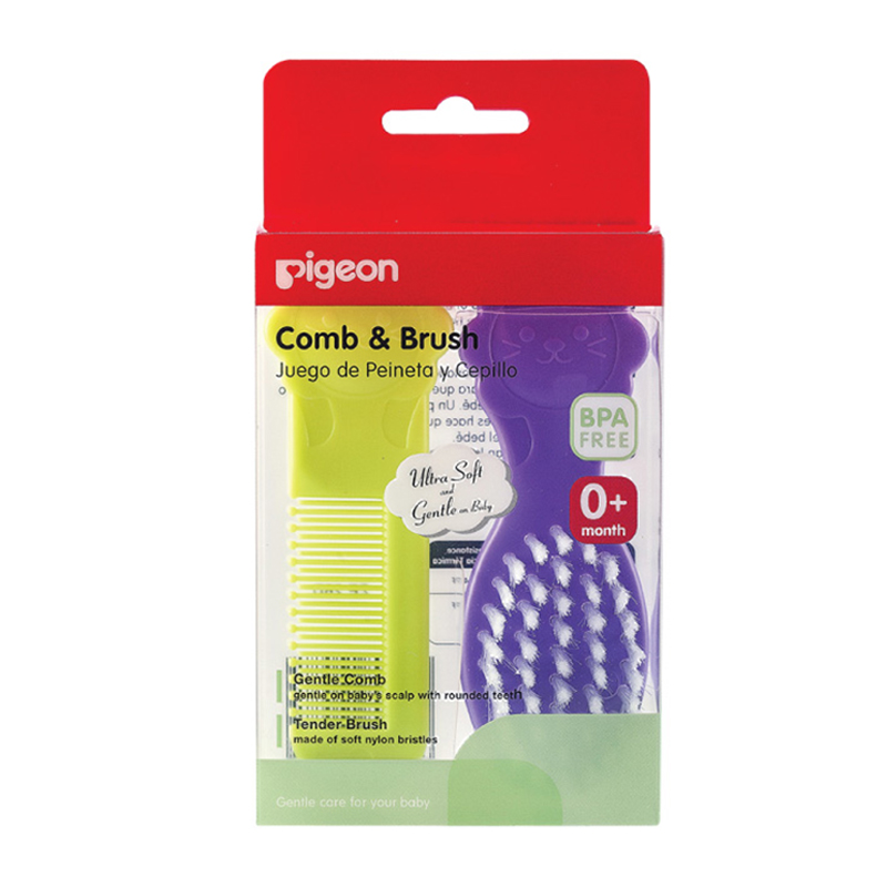 Pigeon Comb And Hair Brush Set Lokal | Gogobli