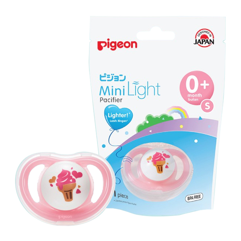 Pigeon Minilight Pacifier S Size Girl | Gogobli