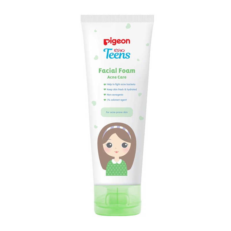 Pigeon Teens Facial Foam Acne Care 40gr | Gogobli