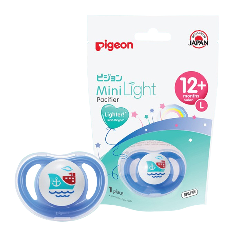 Pigeon Minilight Pacifier L Size Boy | Gogobli