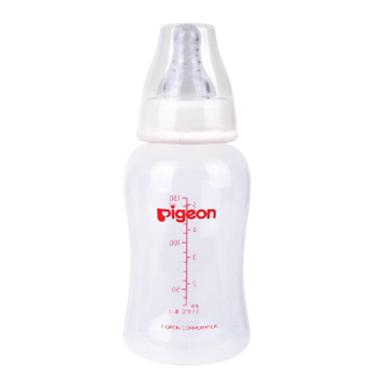 Pigeon Botol Susu PP Clear Streamline Ivory 150ml | Gogobli