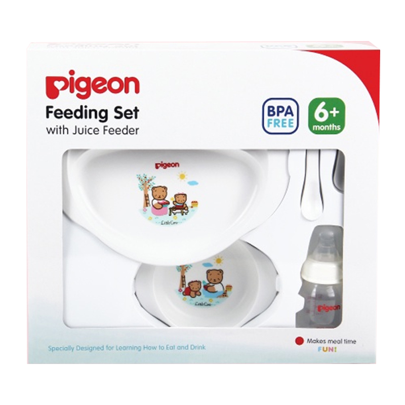 Pigeon Feeding Set With Juice Feeder | Gogobli