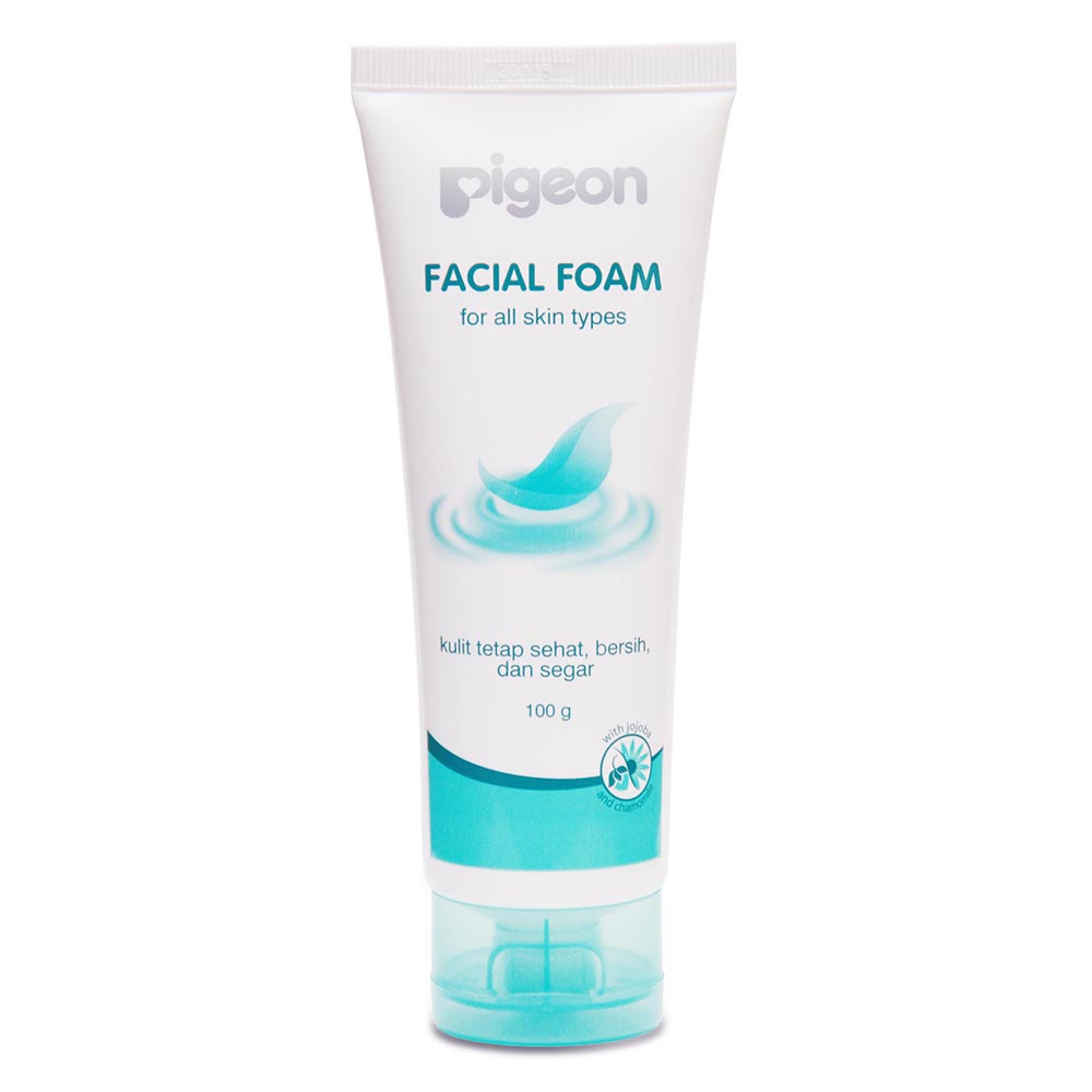 Pigeon Facial Foam 100gr (ED: Des 23) | Gogobli