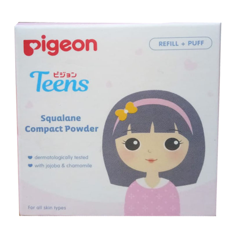Pigeon Refill Compact Powder Pure White 14gr | Gogobli