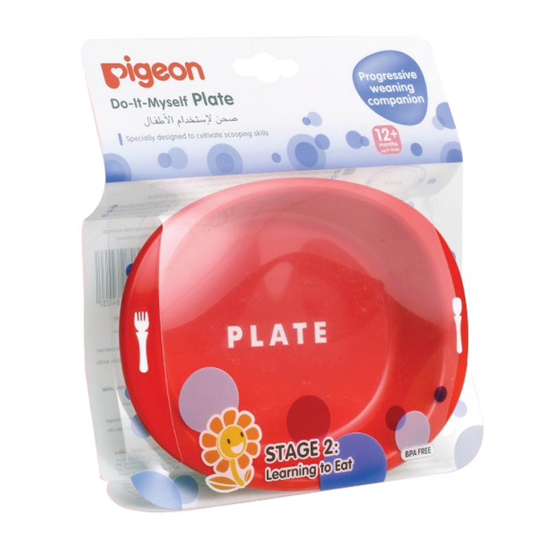 Pigeon Do-It-Myself Plate | Gogobli
