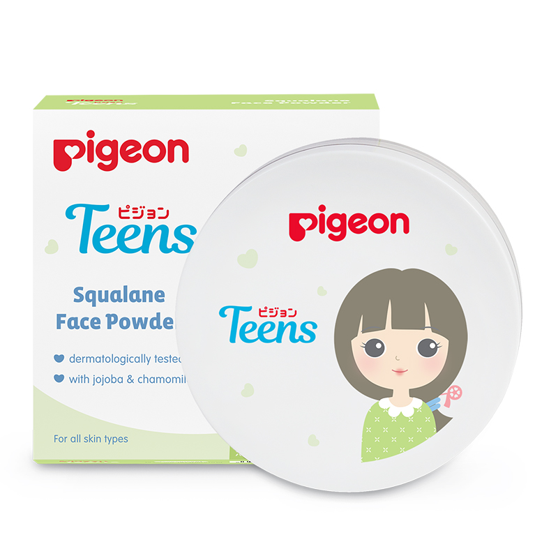 Pigeon Face Powder Jojoba And Chamomile Transculent 12gr | Gogobli