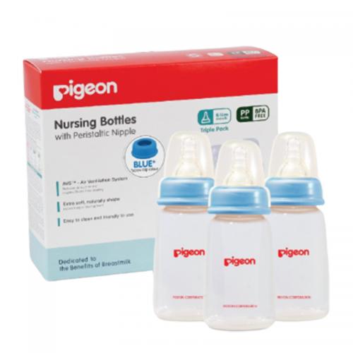 Pigeon Botol Susu PP KP Triple Pack (Warna Random) 120ml | Gogobli
