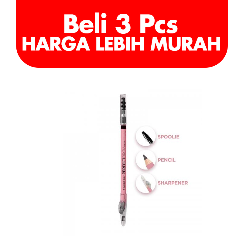 Pinkberry Perfect Brow Black 1.6gr (BELI 3pcs LEBIH MURAH) | Gogobli