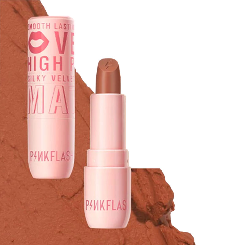 PinkFlash Velvet Matte Cream Lipstick PFL05-OR03 | Gogobli