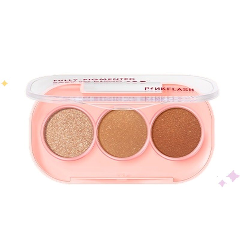 PinkFlash 3 Pan Eyeshadow PF-E23-BR02 | Gogobli