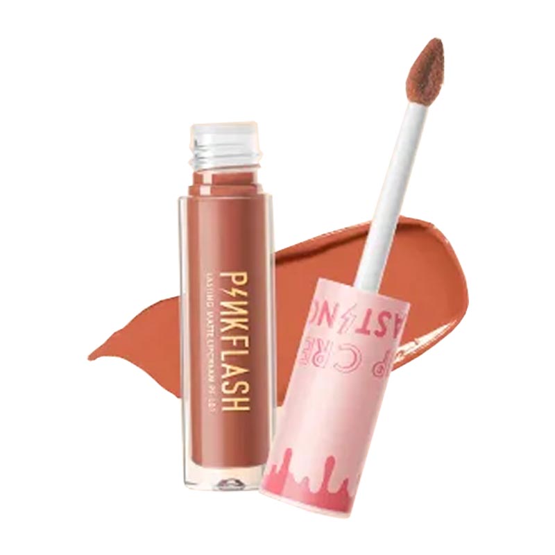 PinkFlash OhMyKiss Long Lasting Matte Lip Cream L01 #OR05 Orange | Gogobli